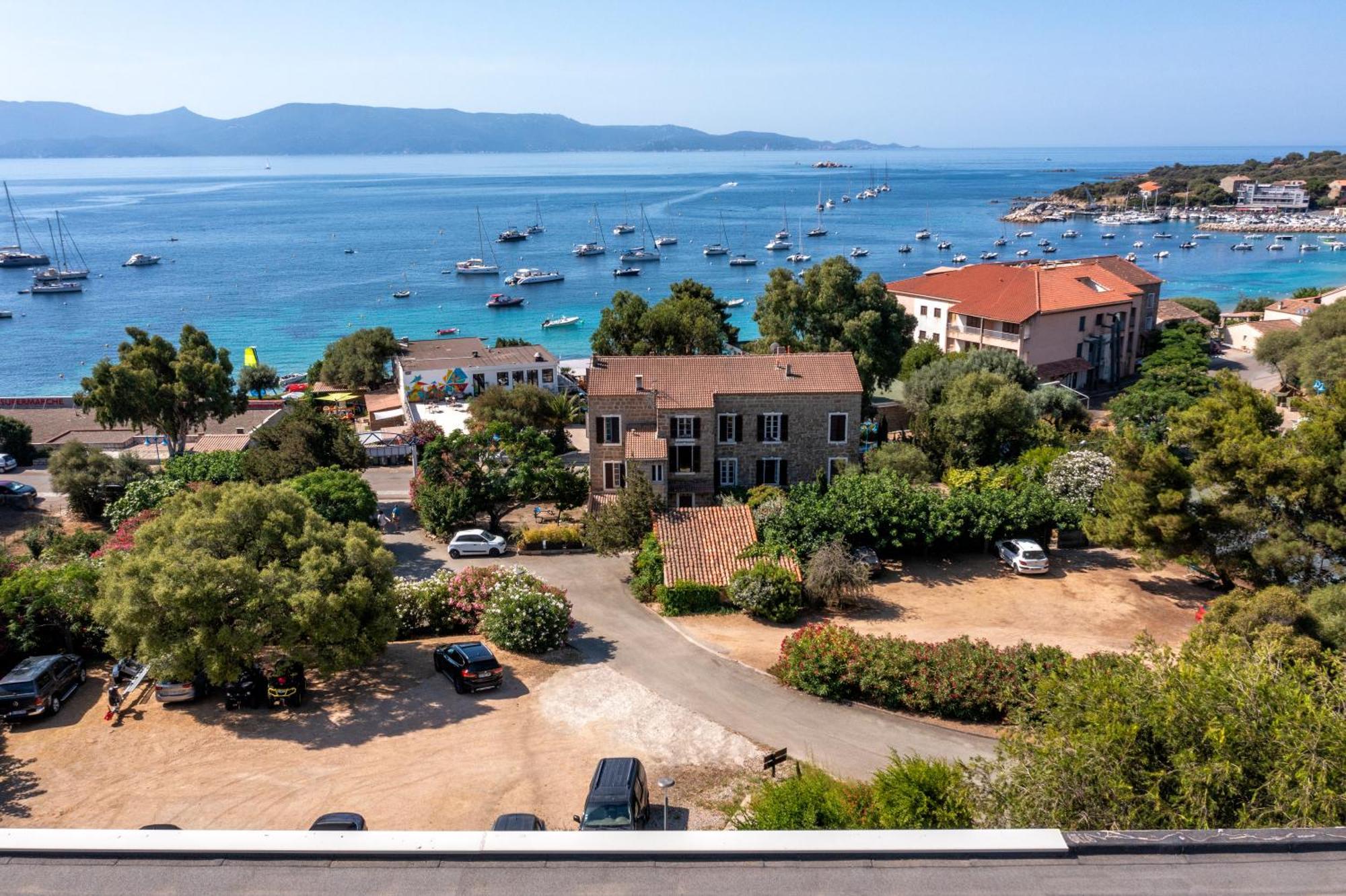 Hotel Les Eucalyptus Porto Pollo Exteriör bild