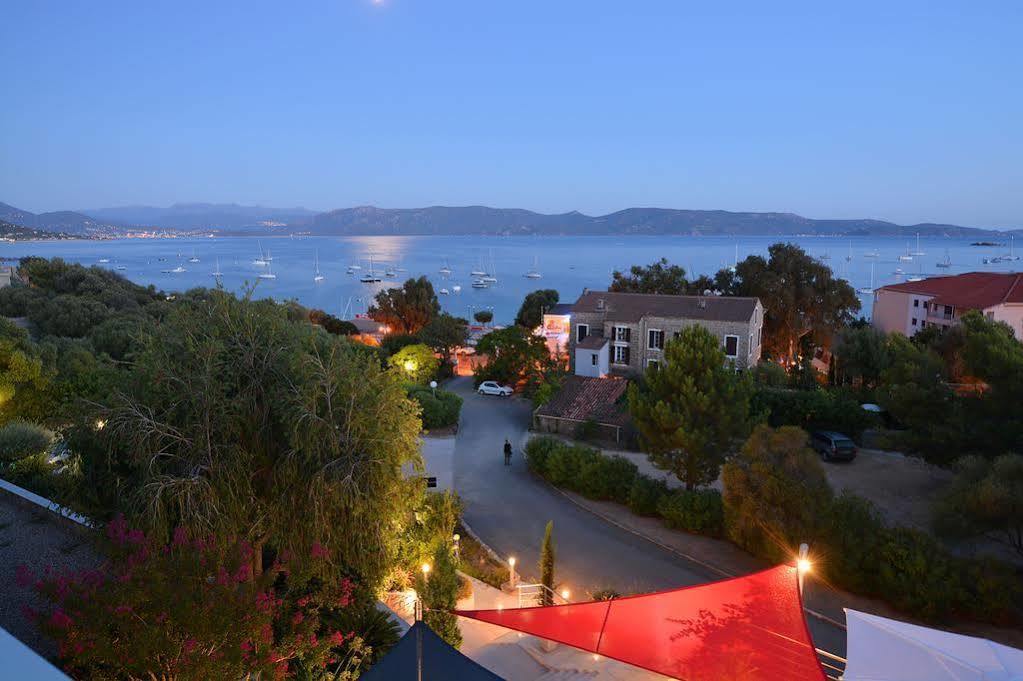 Hotel Les Eucalyptus Porto Pollo Exteriör bild